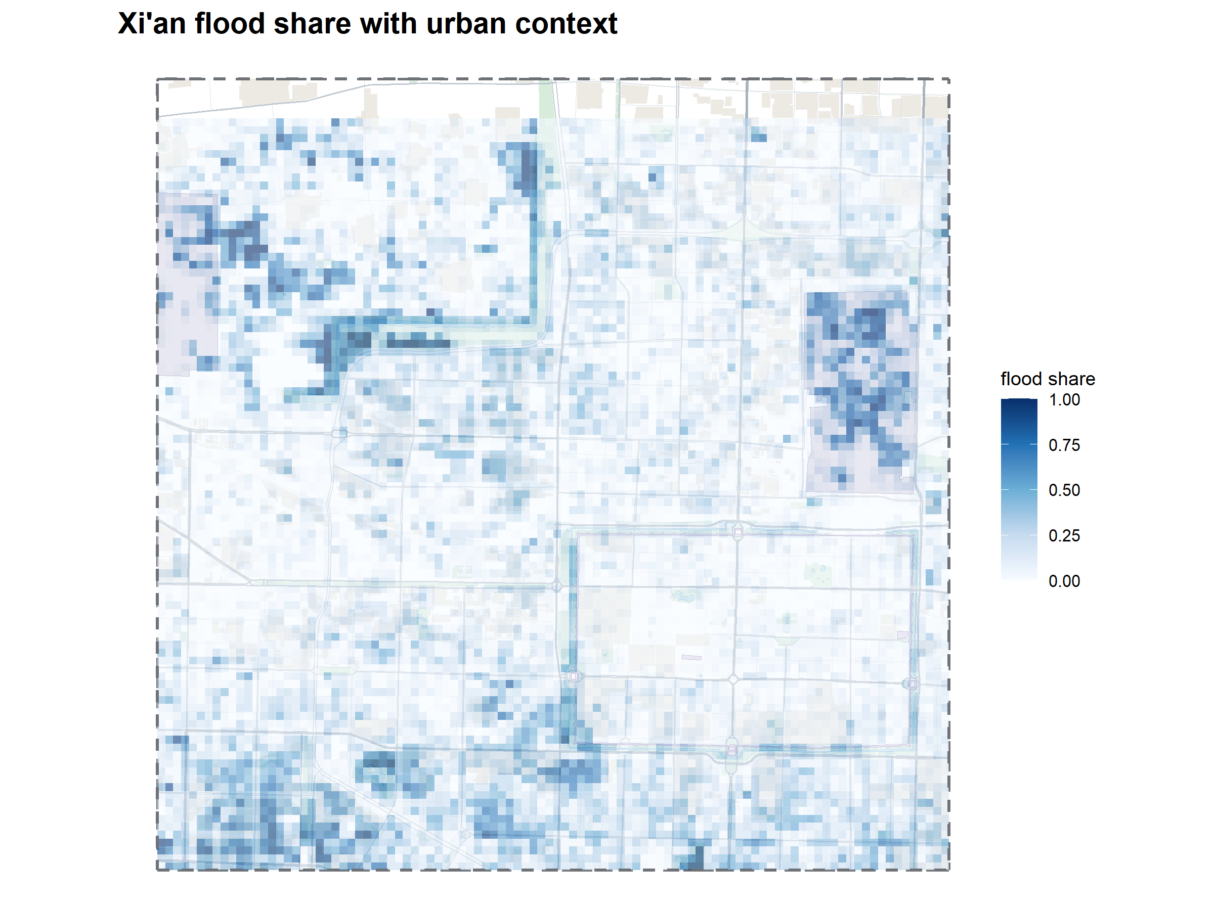 Xi’an flood share.